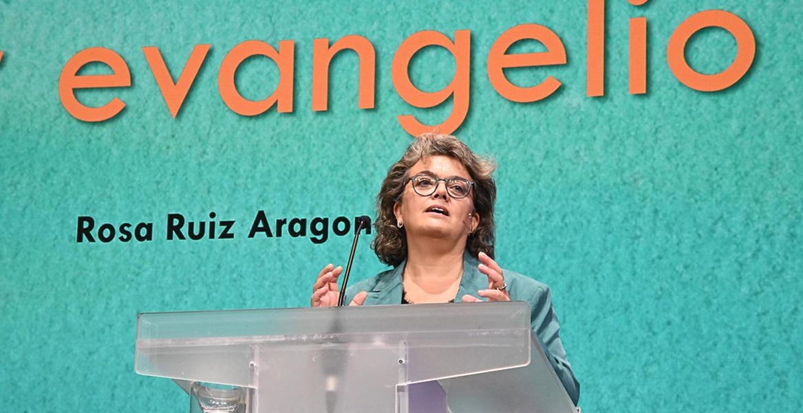 Rosa Ruiz, en el Congreso de Escuelas Católicas