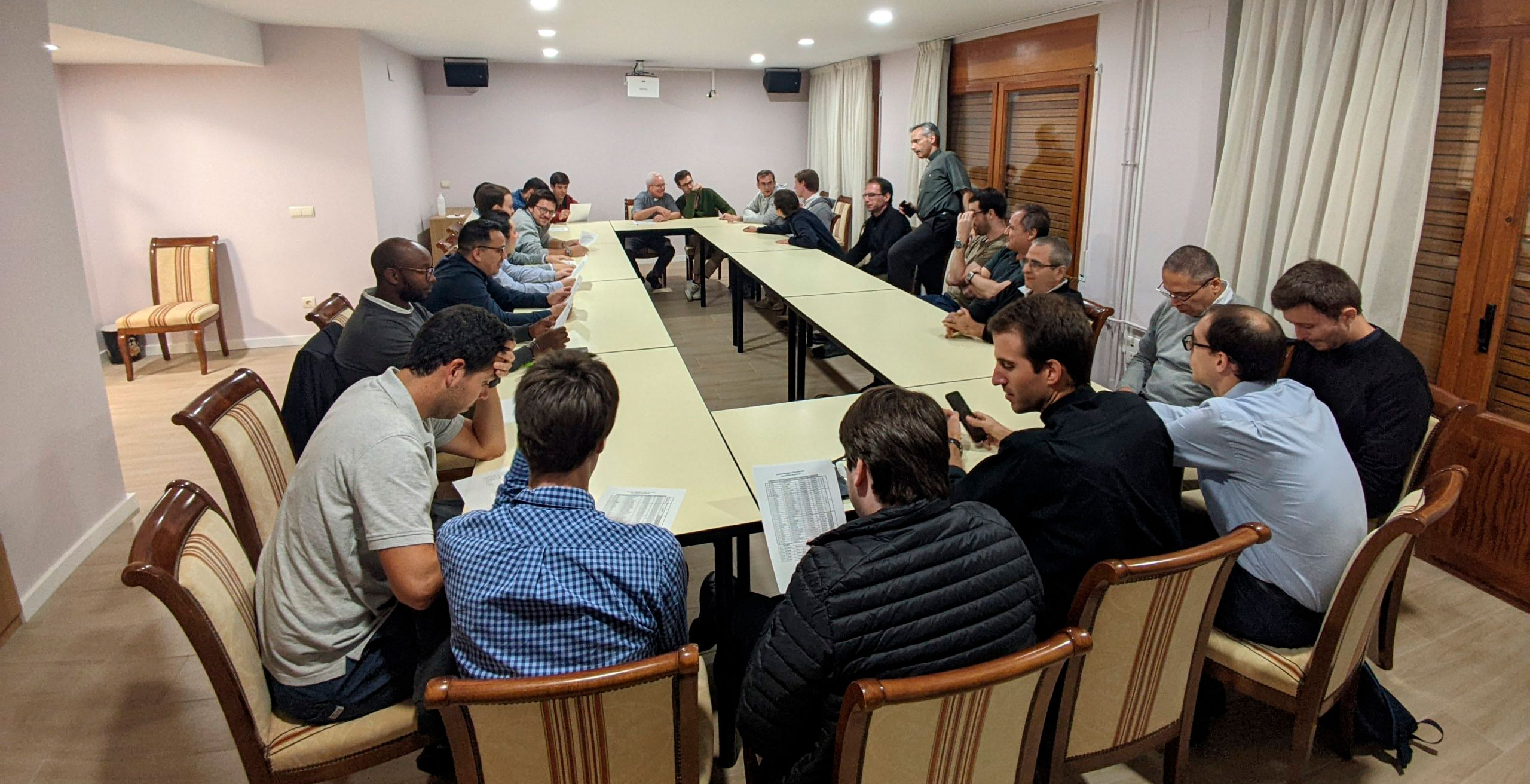 Estudiantes del Seminario Interdiocesano de Cataluña