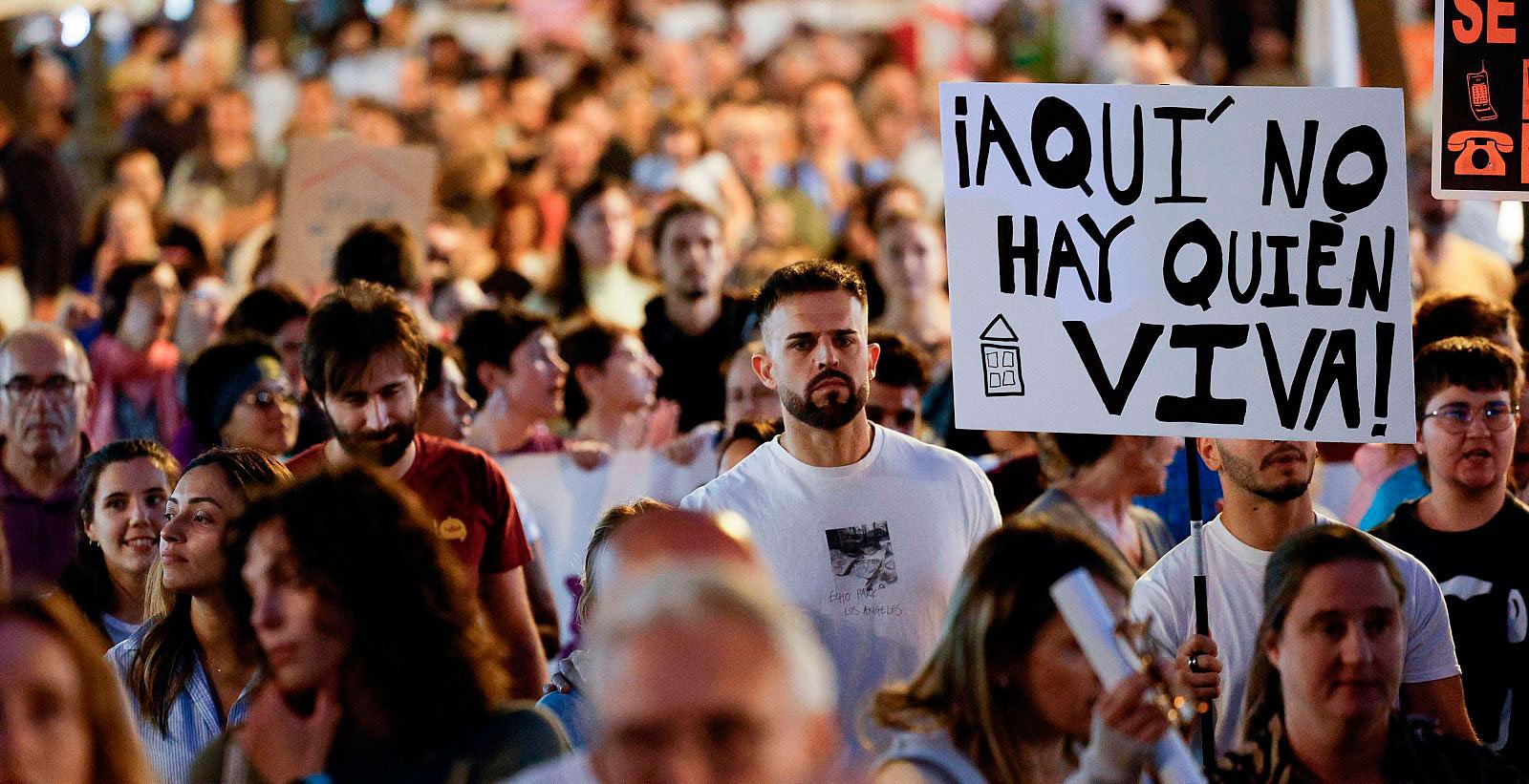 Protestas por el precio de la vivienda