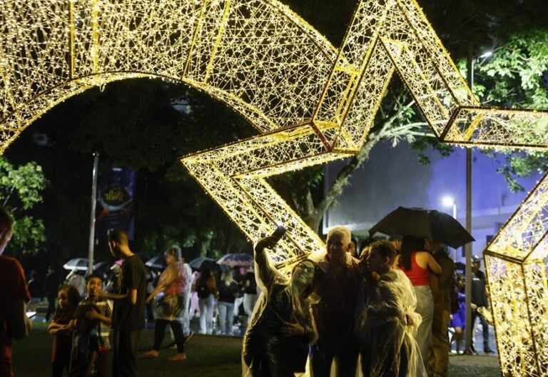 Luces de Navidad en Sao Paulo
