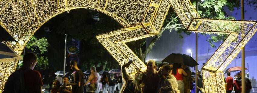 Luces de Navidad en Sao Paulo
