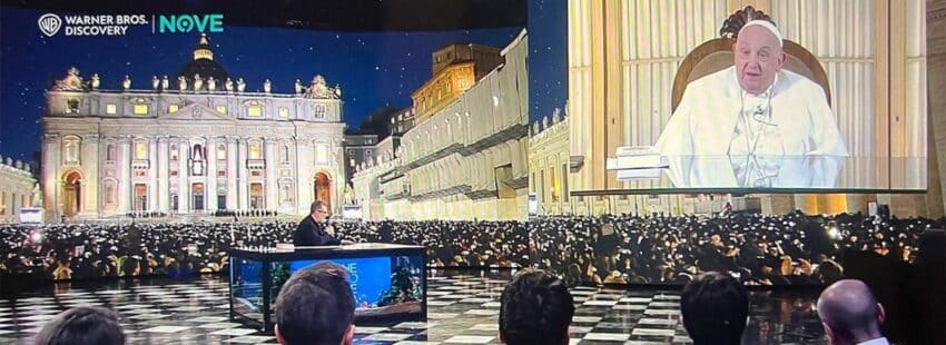 Entrevista al papa Francisco en la televisión italiana (fuente: Vatican News)