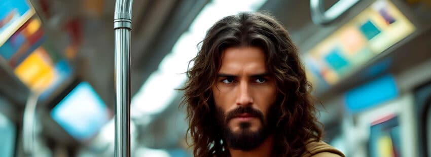 Jesús creado a partir de inteligencia artificial