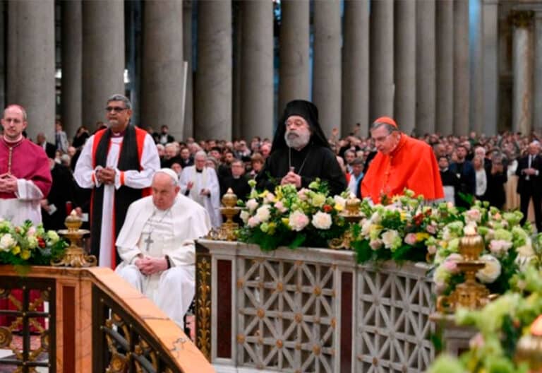 El papa Francisco cierra la Semana de Oración por la Unidad de los Cristianos reclamando una fecha