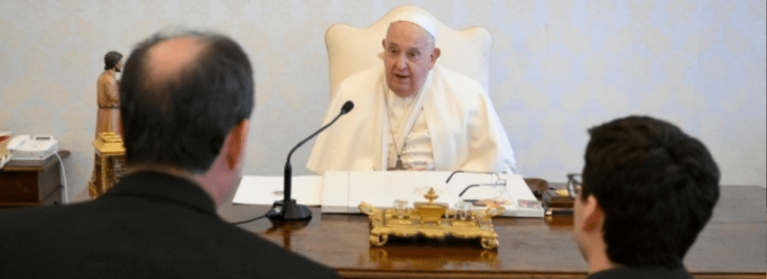 Francisco al Colegio Sacerdotal Argentino de Roma: “Desgástense por el Evangelio”