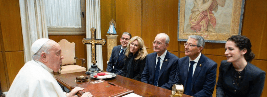 Andalucía brilla en el Jubileo: los miembros del Congreso de las Cofradías se reúnen con el Papa
