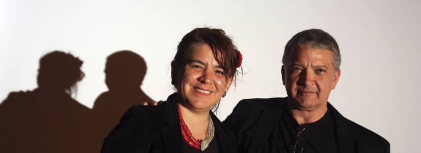 Paola Ugaz y Pedro Salinas, autores de 'Mitad monjes, mitad soldados'