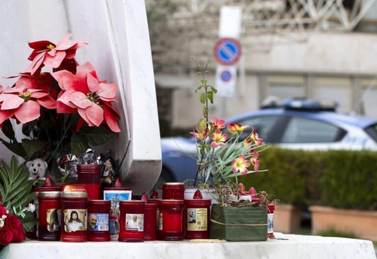 Hospital Gemelli de Roma, donde permanece ingresado del papa Francisco. EFE