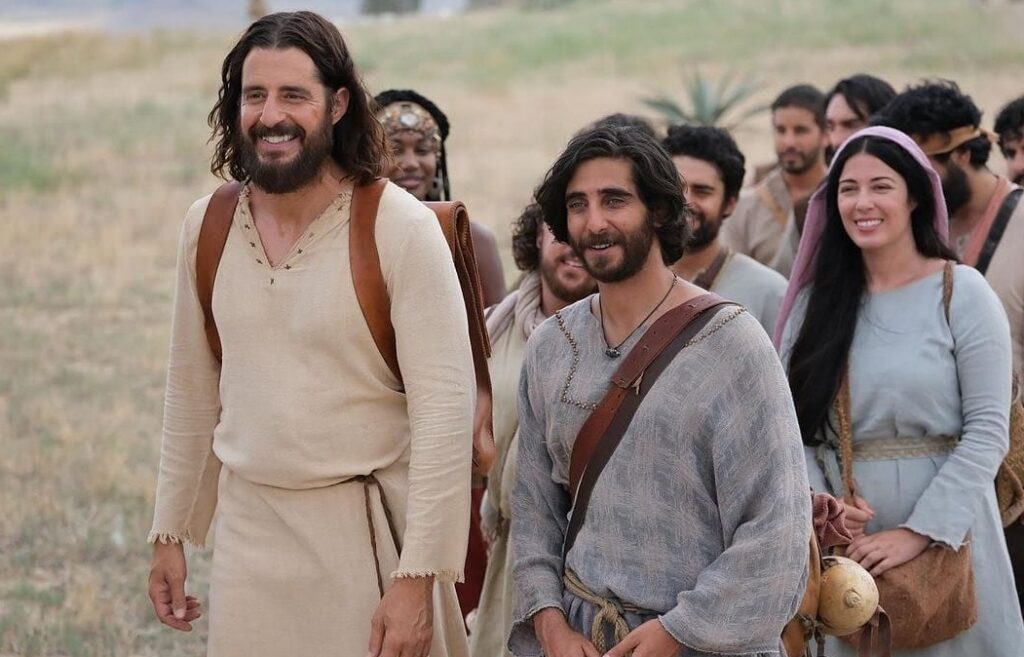 Jesus Y Discipulos Riendo 