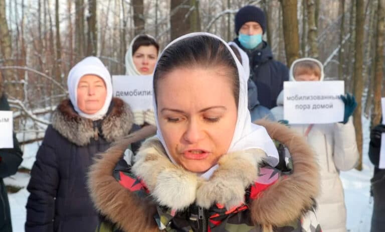 Una red de madres de soldados rusos
