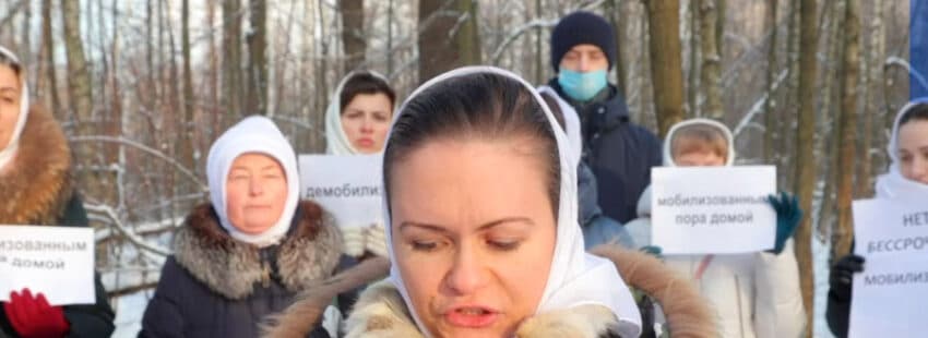 Una red de madres de soldados rusos