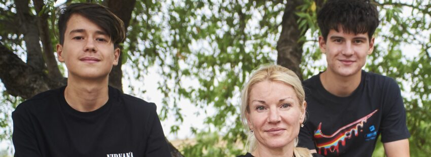 Refugiados ucranianos en Madrid