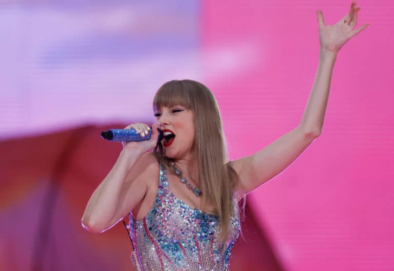 La cantante Taylor Swift