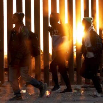 Migrantes y refugiados en la frontera de Estados Unidos