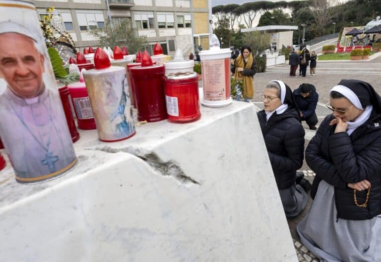 Hospital Gemelli de Roma, donde permanece ingresado del papa Francisco. EFE