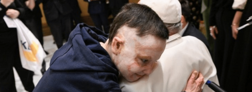 Un pequeño héroe en el Vaticano: la historia de Román Oleksiv