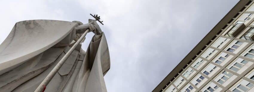 Hospital Gemelli de Roma, donde permanece ingresado del papa Francisco. EFE