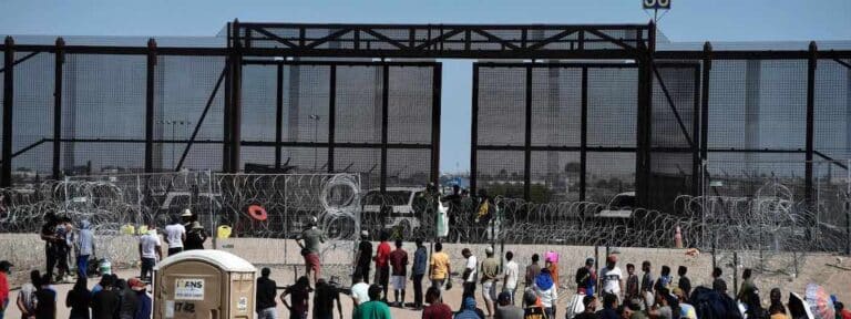 Refugiados y migrantes - frontera Estados Unidos