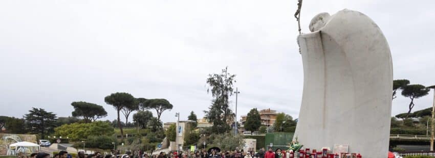 Hospital Gemelli, donde permanece ingresado el papa Francisco