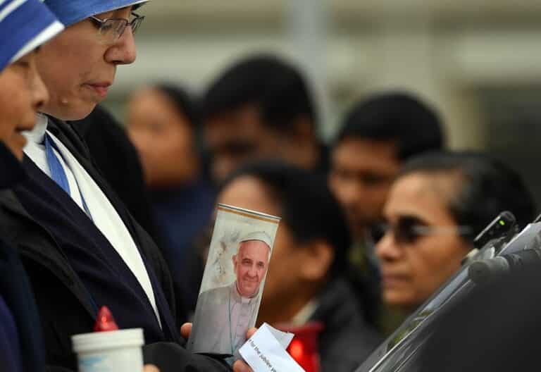 Hospital Gemelli, donde permanece ingresado el papa Francisco