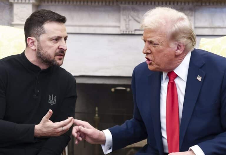 Trump se reúne con Zelensky en la Casa Blanca
