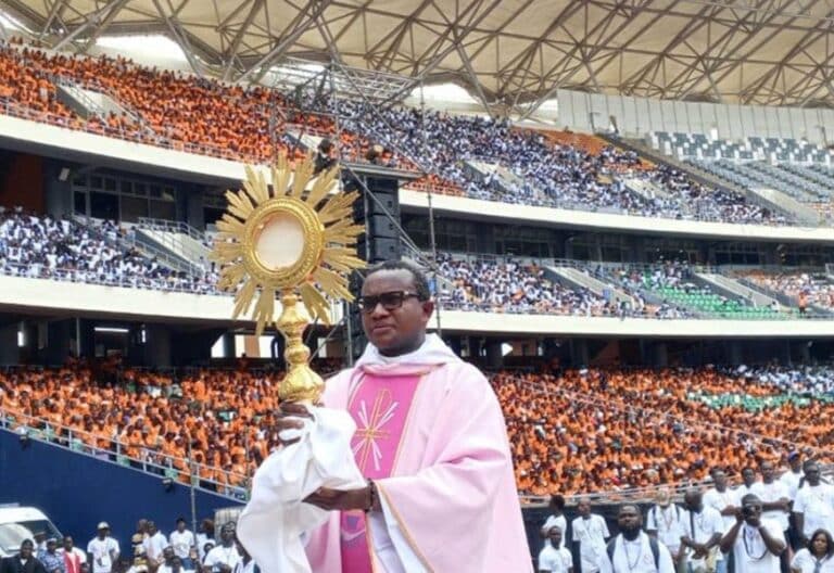 Jornada de peregrinaje en Costa de Marfil (fuente: Vatican News)