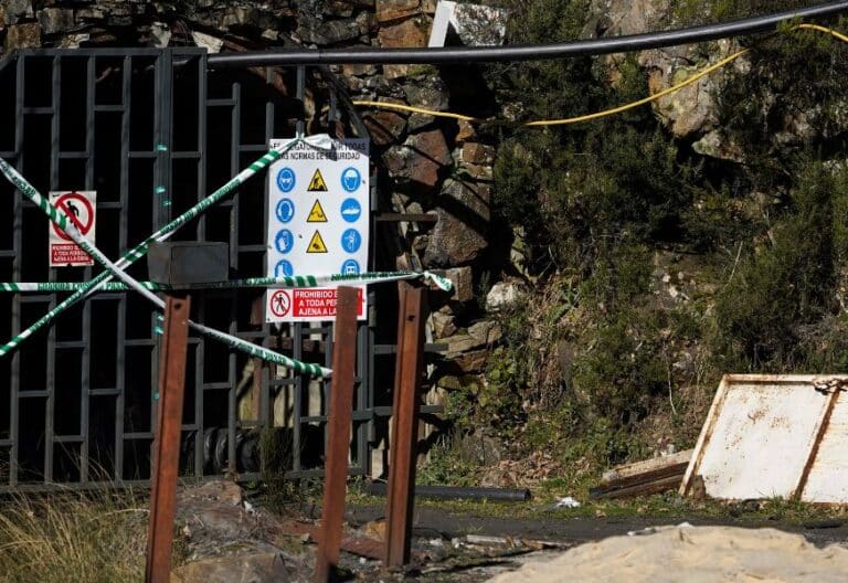 Mina de Cerredo accidentada (fuente: Efe)