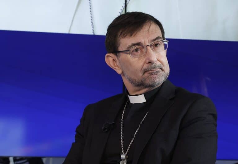 El cardenal arzobispo de Madrid, José Cobo