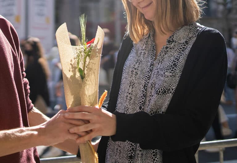Salvador Illa recupera la misa y la bendición de la rosa por Sant Jordi