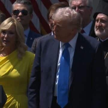 Obispo Barron y Trump