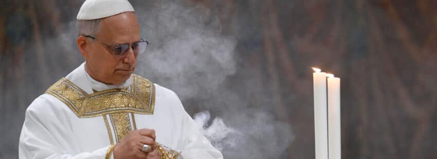 Primera misa del papa León XIV