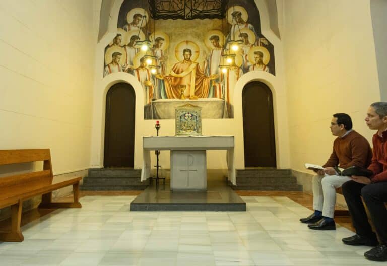 Gerardo Velázquez (izda.) y Renatto Giovanni (dcha.) ingresaron en el Seminario Conciliar de