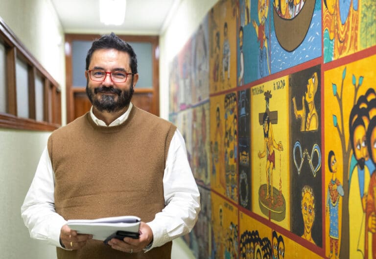 Javier López, ecónomo de La Salle en España