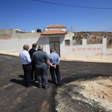 Taybeh, aldea cristiana palestina atacada por los colonos
