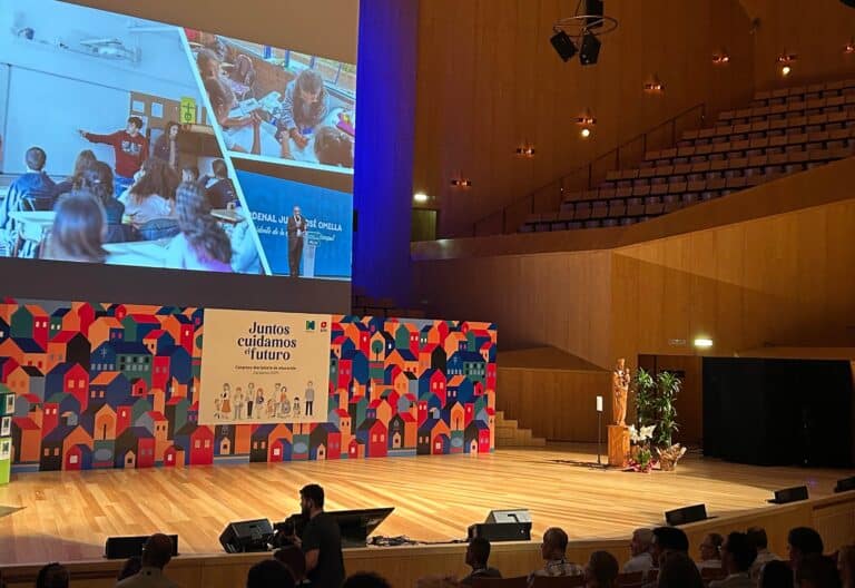 Congreso Marianista de Educación. Zaragoza. José Manuel Cidad, presidente de SM