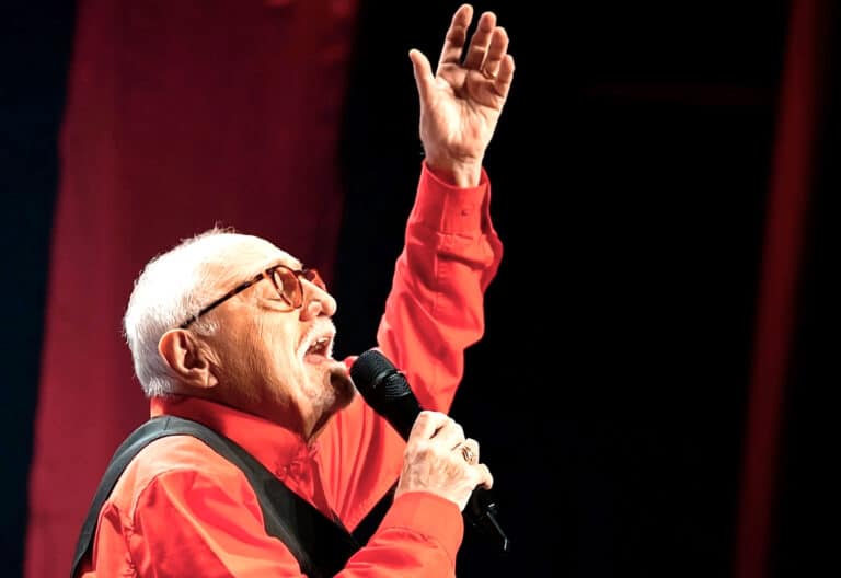 El actor y comediante Moncho Borrajo, durante una actuación