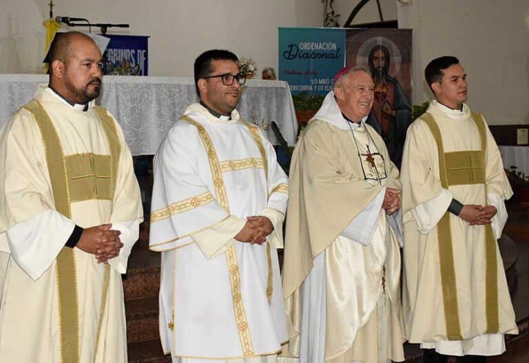 Los Salesianos del Cono Sur sumaron tres nuevos diáconos