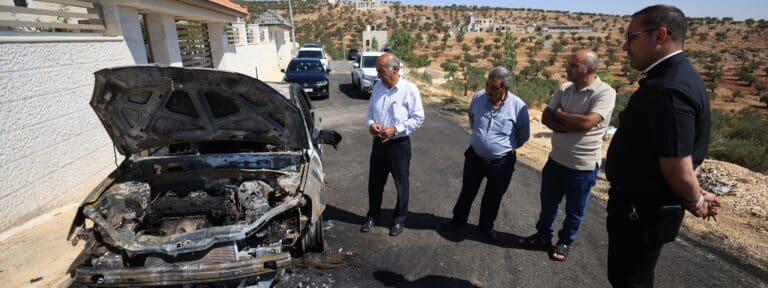 Taybeh, aldea cristiana palestina atacada por los colonos