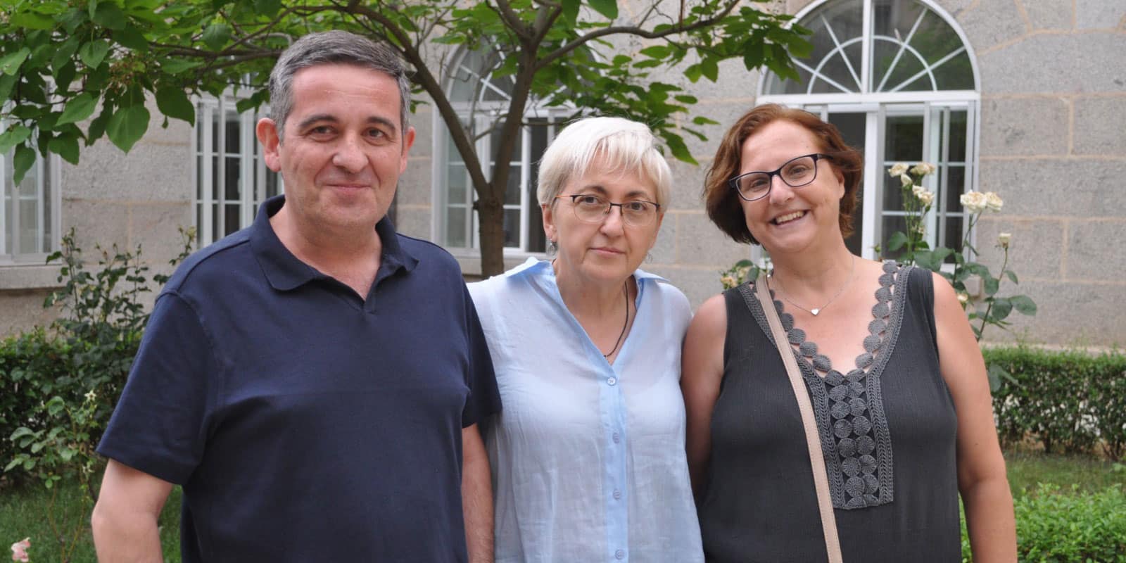 Paloma Becerra, en el centro, nueva presidenta de la HOAC