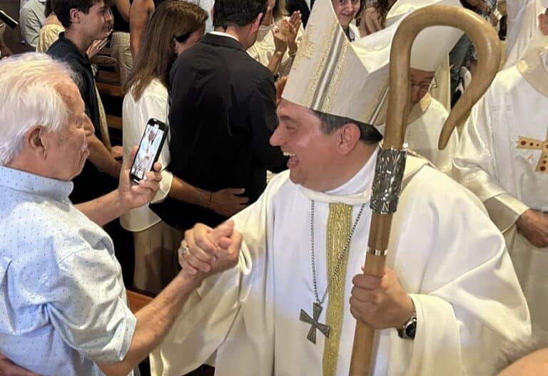 El obispo de Lleida, Daniel Palau