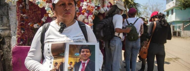 Madre buscadora en México