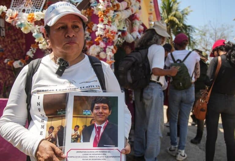 Madre buscadora en México