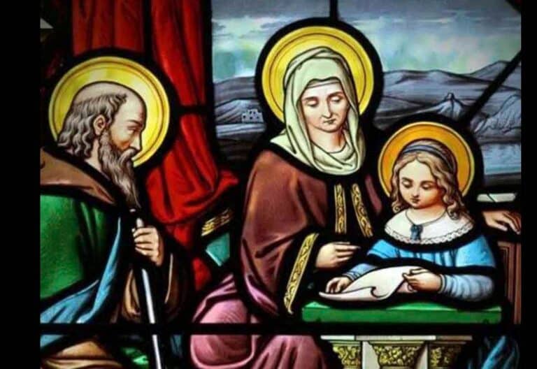 26 de julio de 2025, día de los abuelos. Padres de la virgen Maria