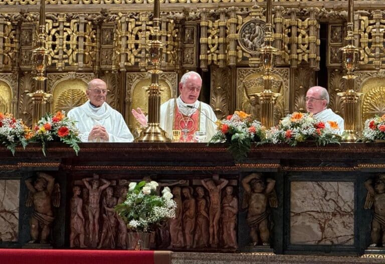 Ángel Pérez Pueyo, en Torreciudad