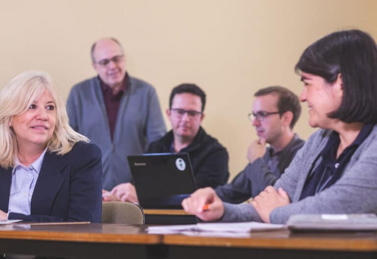 Alumnos de la Universidad Loyola