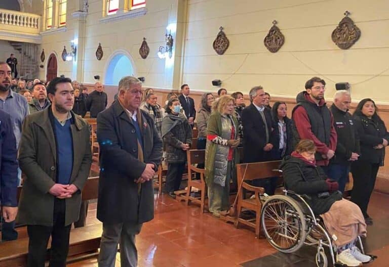 El obispo de Rancagua preside la Eucaristía por los mineros fallecidos en la mina de cobre más