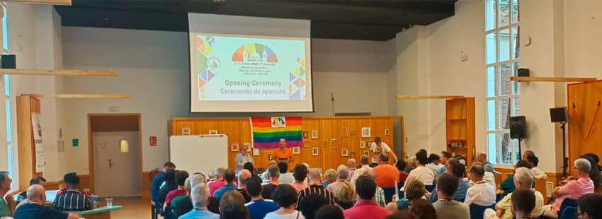 Los católicos LGBTQ+ celebran en Madrid diez años de la Red Global Arcoíris