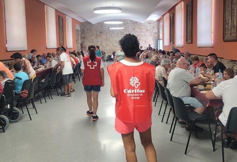 El Seminario de Astorga, casa de acogida para los evacuados