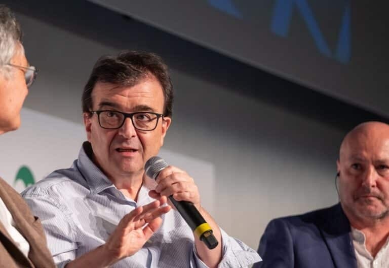 Javier Cercas, en el Meeting de Rímini