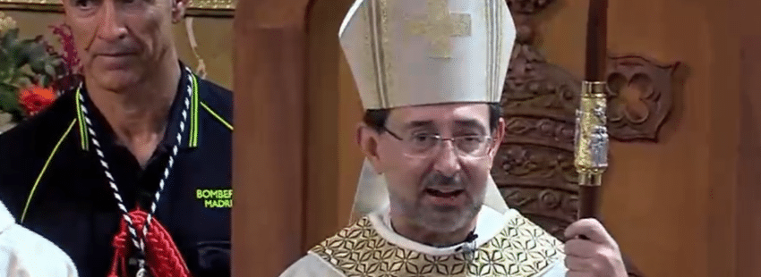 El cardenal José Cobo, en la parroquia de la Paloma